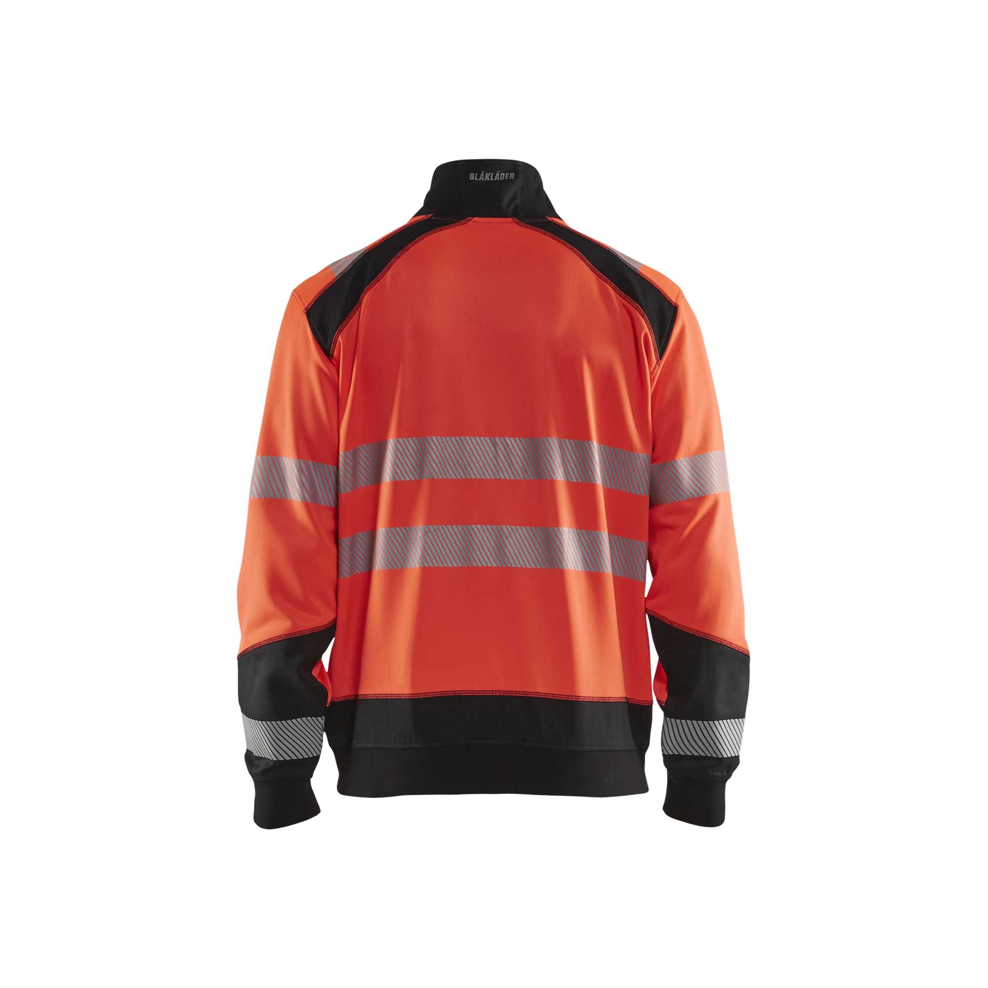BLAKLADER 35582528 Hi Vis Reflective Full Zip Work Sweatshirt MEN - Brushed Inside